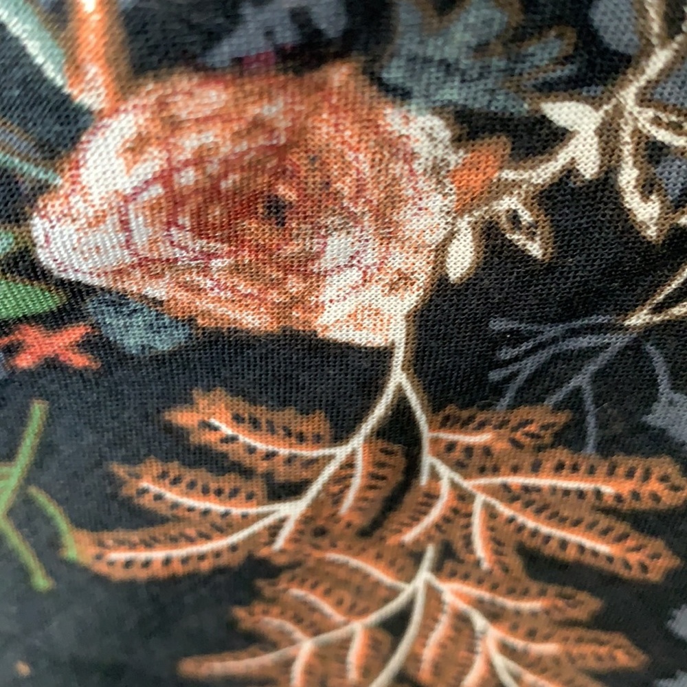 🌠1 left! Sherpa lined floral hoodie - Picture 9 of 9